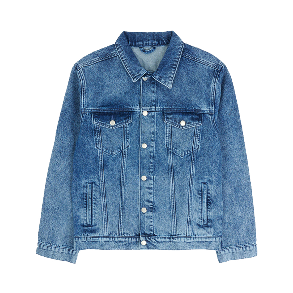 【新品】【M】RS No.9 CARNABY ローリングストーンズ ブルゾン No. 9 Carnaby Distressed Denim Jacket II - RS No. 9 Carnaby St.