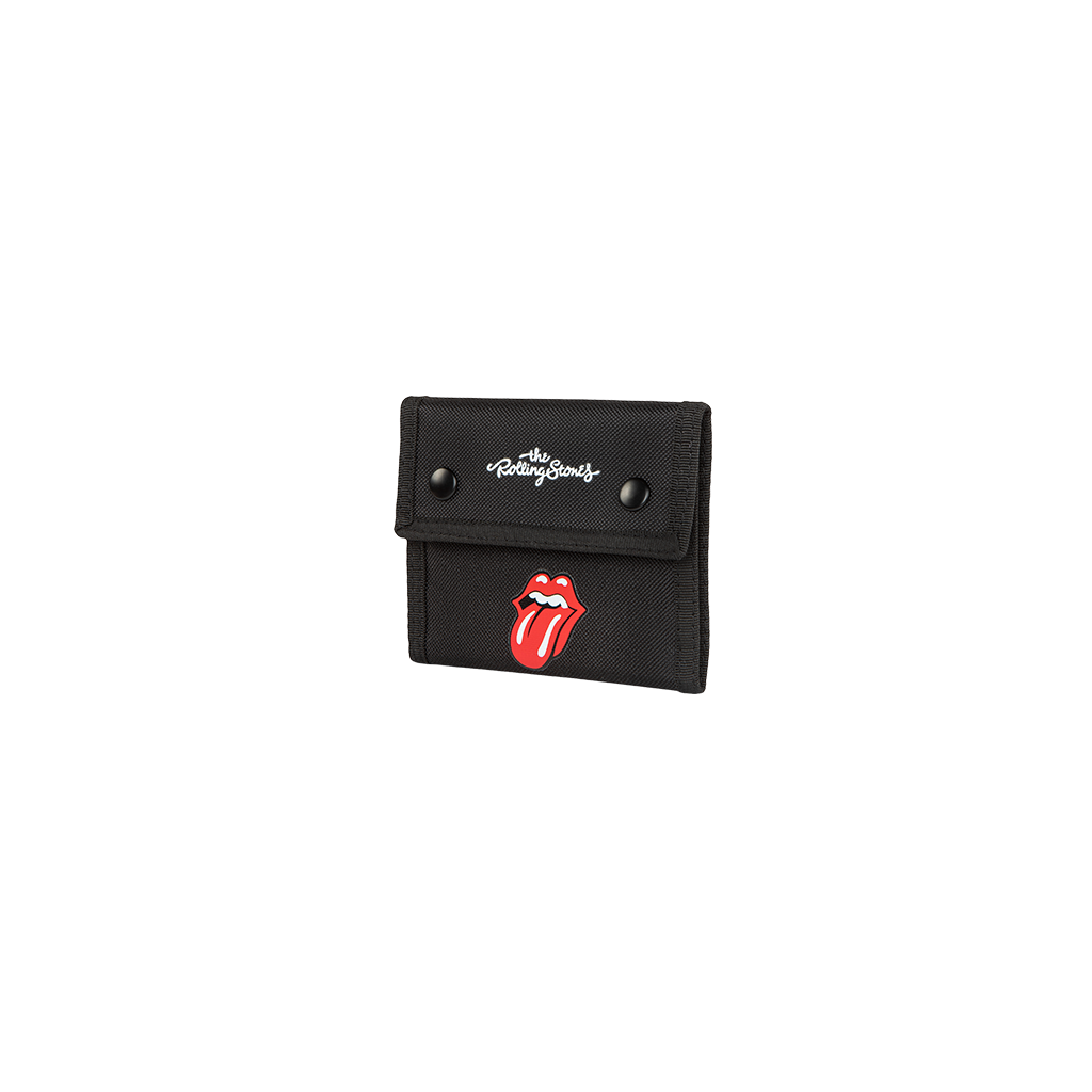 The Rolling Stones x Bugatti Black Wallet