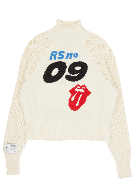 RS No. 9 Ribbed Roll Neck Sweater