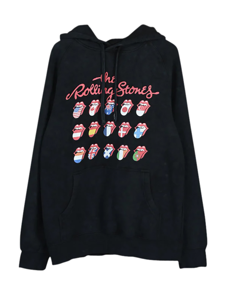 No. 9 Embroidered Sketch Tongue Distressed Hoodie – RS No. 9 Carnaby St.