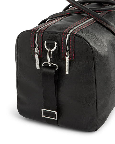 Paint It Black Leather Duffle Bag - The Rolling Stones