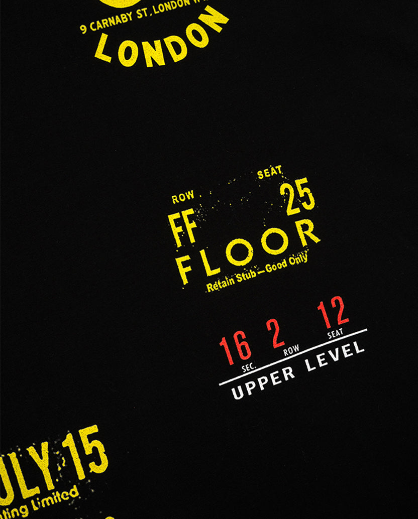 Ticket Stub Tank Top Detail