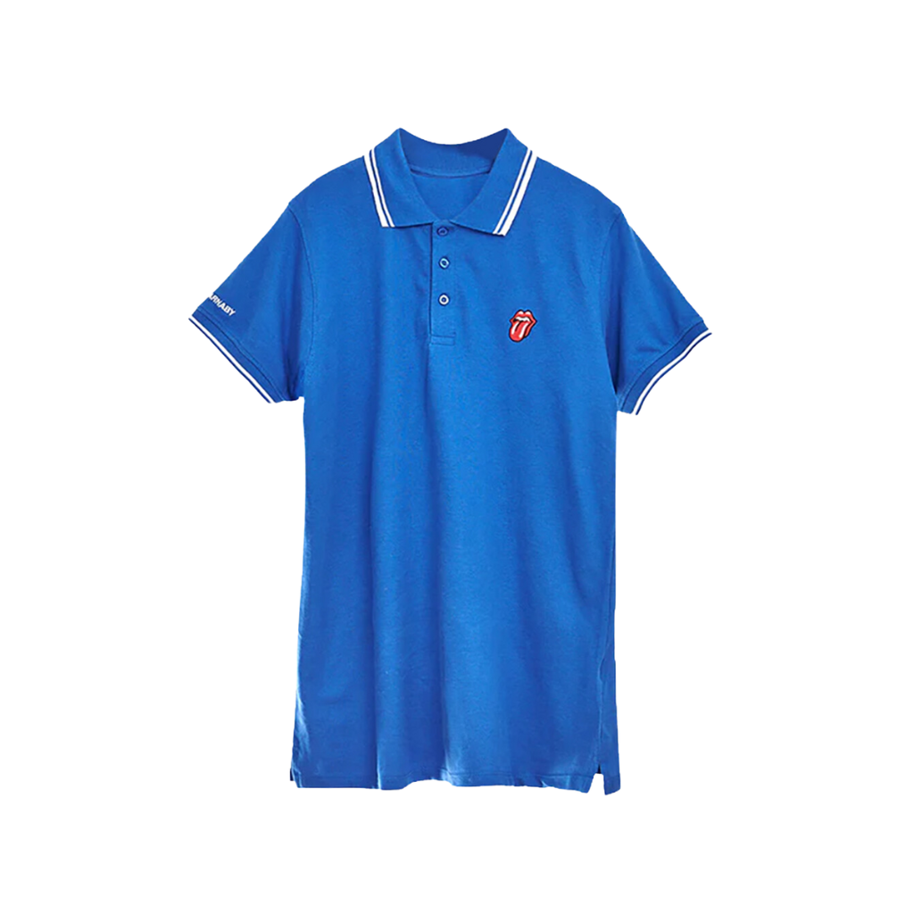 Embroidered Tongue Polo Shirt