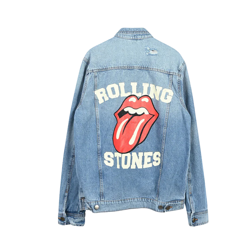 No. 9 Carnaby Distressed Denim Jacket Back