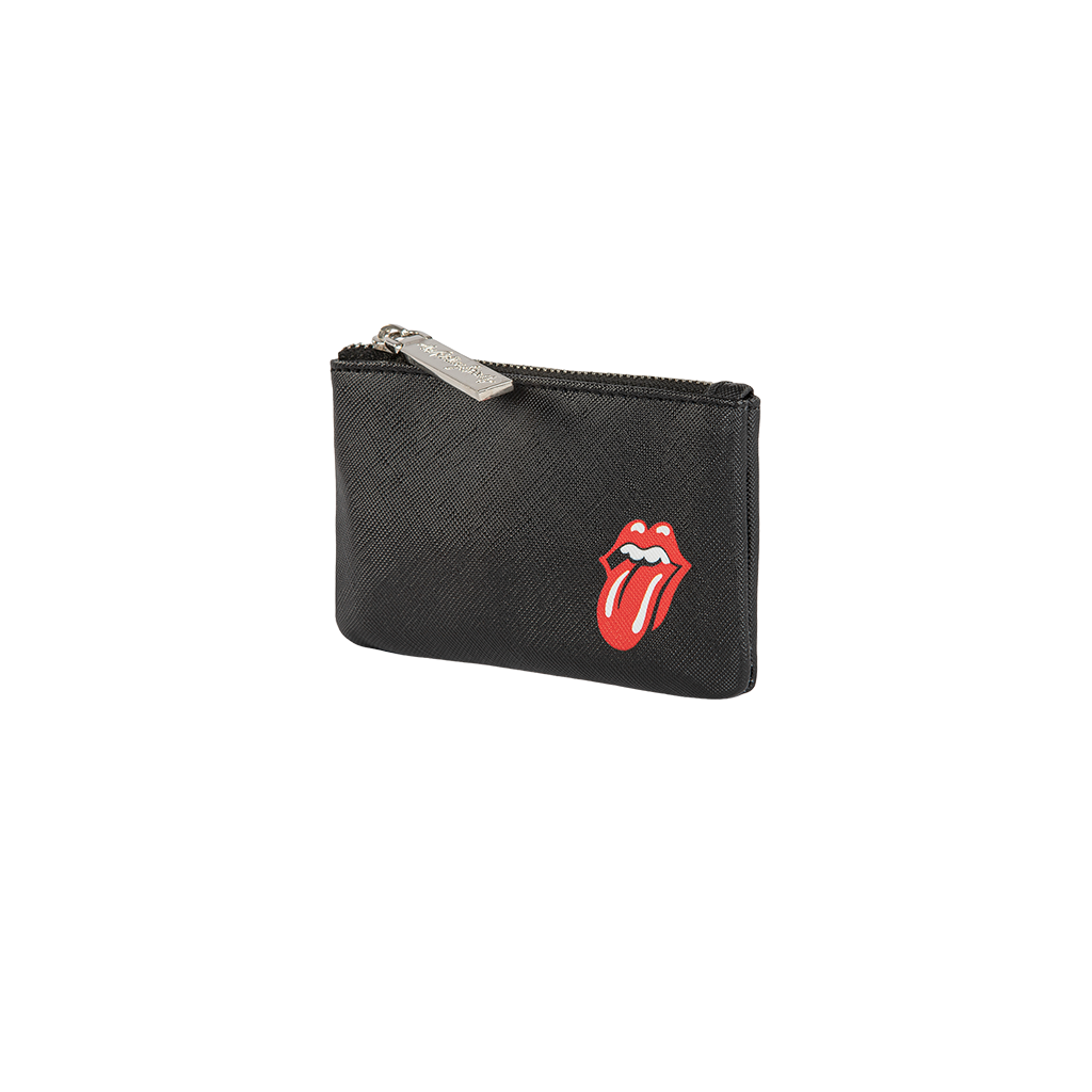 The Rolling Stones x Bugatti Black Coin Pouch 2