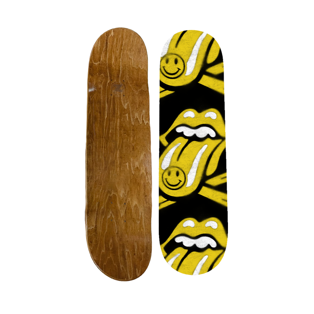 Rolling Stones x Fatboy Slim Skate Deck