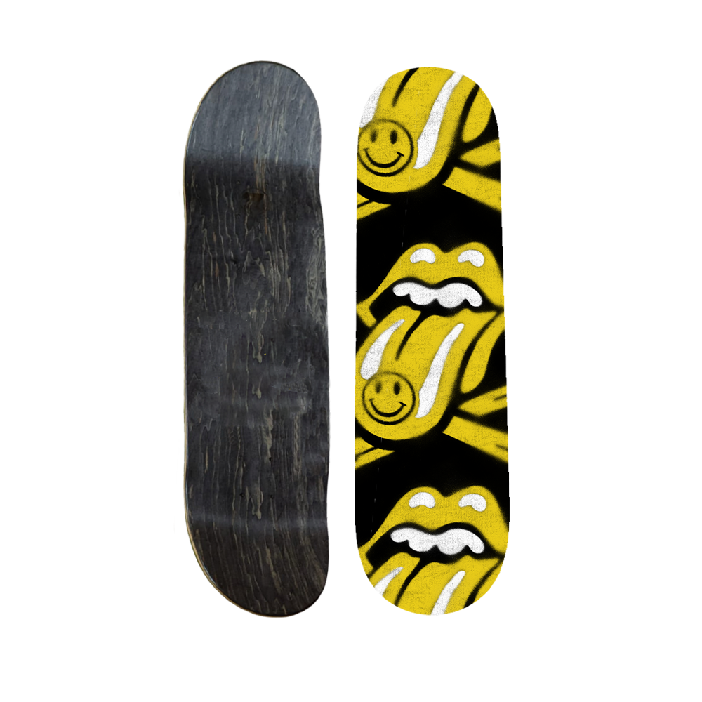Rolling Stones x Fatboy Slim Skate Deck