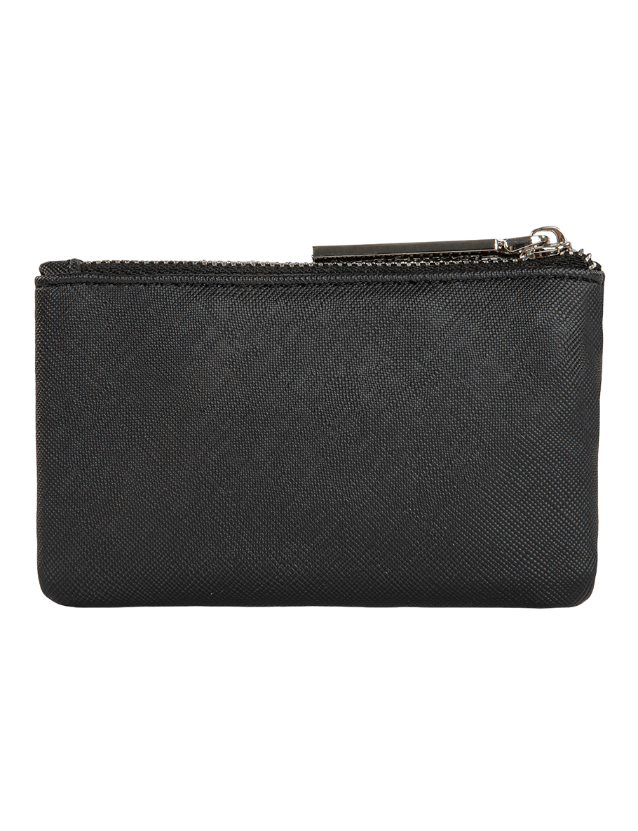 The Rolling Stones x Bugatti Black Coin Pouch Back