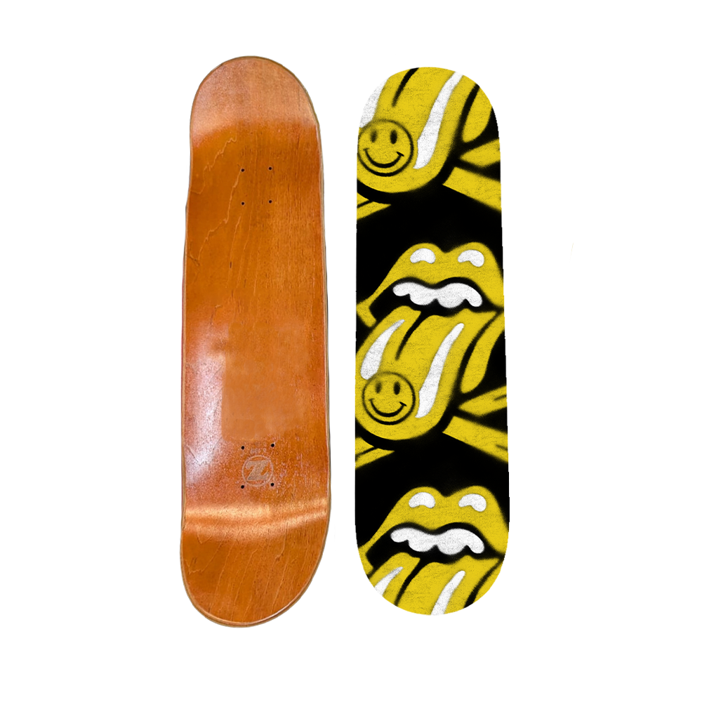 Rolling Stones x Fatboy Slim Skate Deck