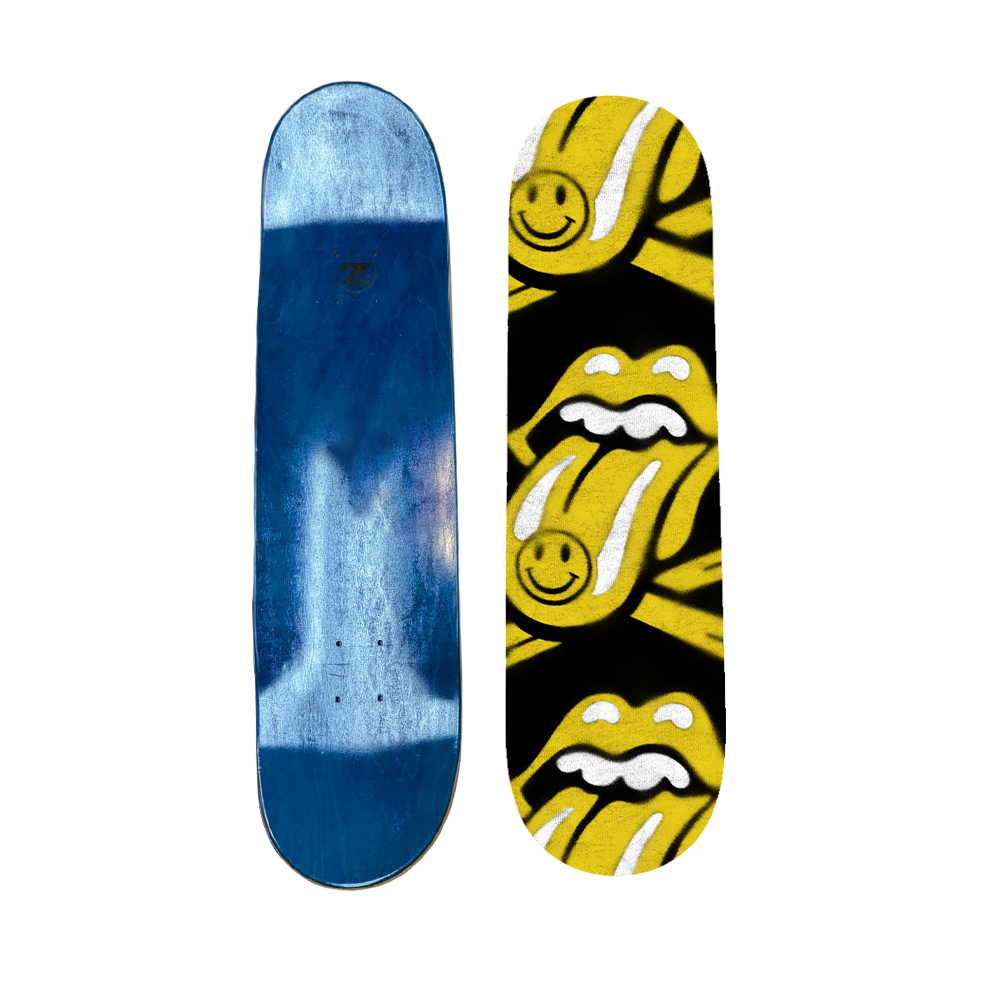 Rolling Stones x Fatboy Slim Skate Deck