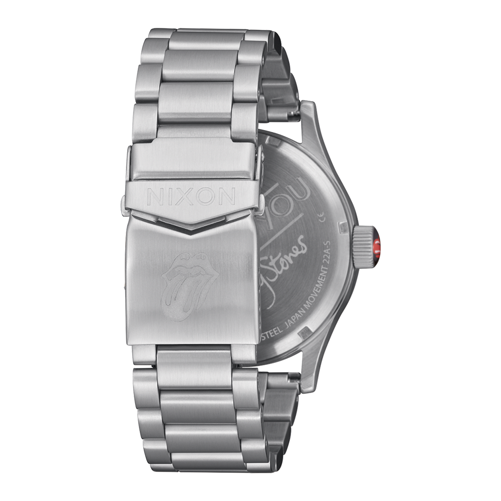 Stones x Nixon Sentry Stainless Steel Back