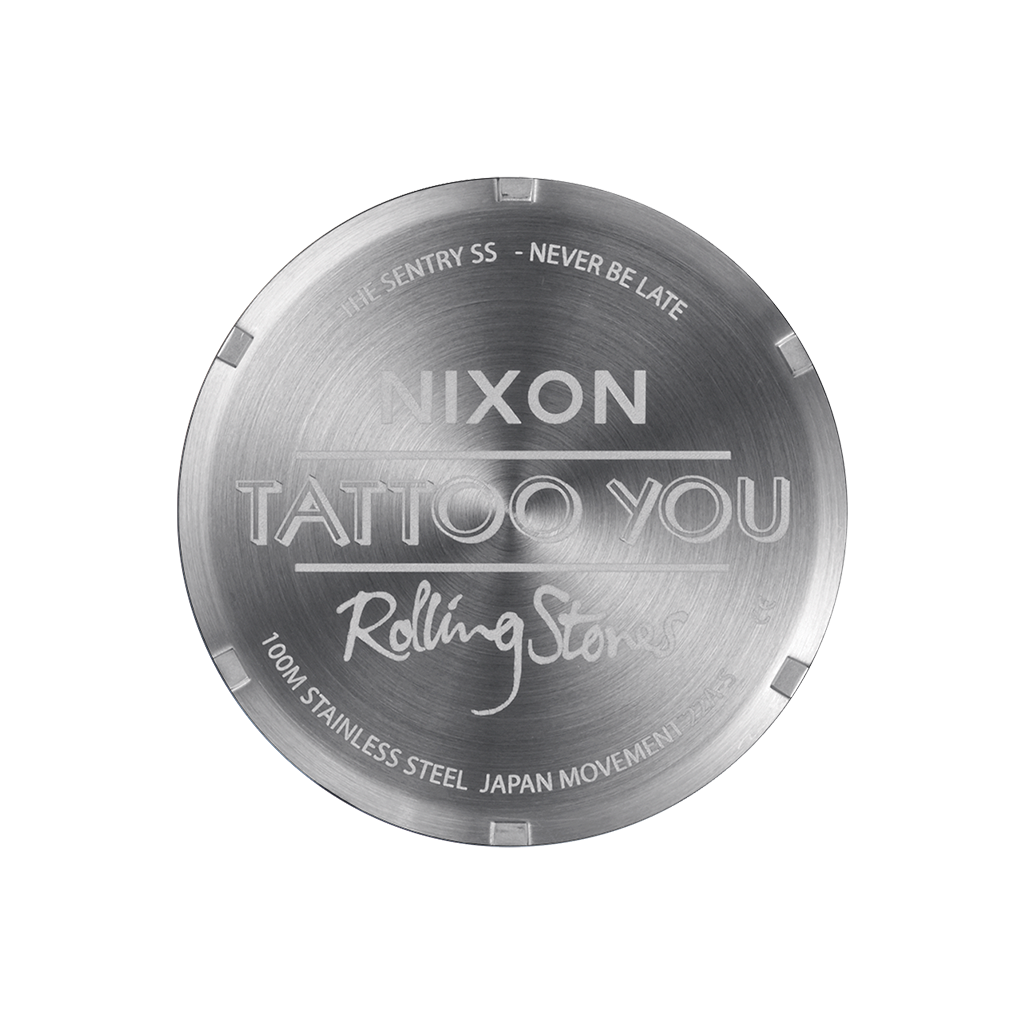 Stones x Nixon Sentry Stainless Steel Back