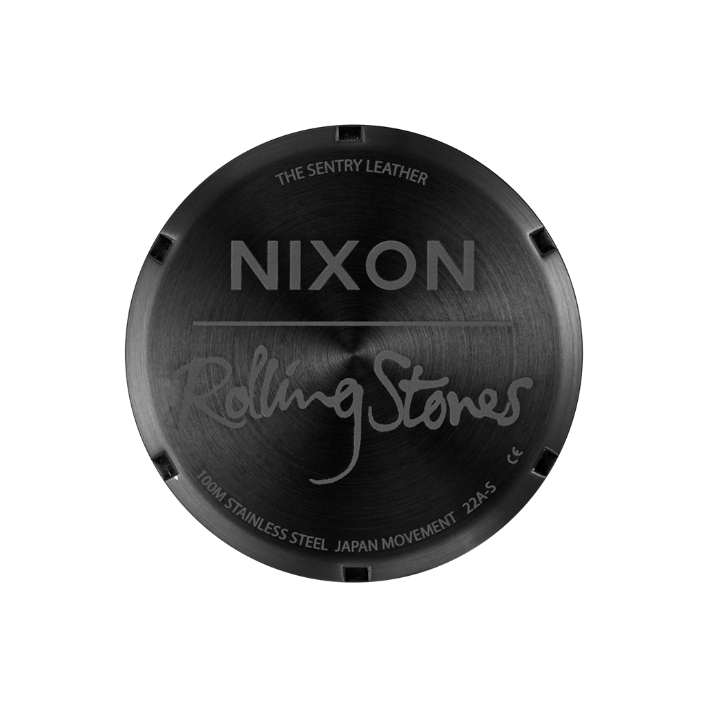 Stones x Nixon Sentry Leather Detail