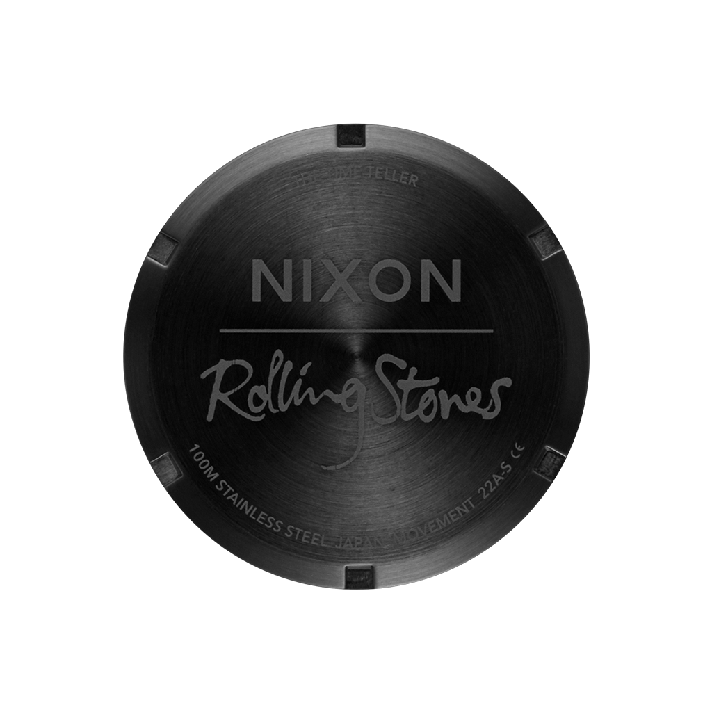 Stones x Nixon Time Teller - Black Detail