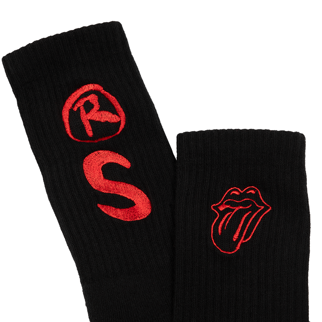 RS LOGO BLACK SOCKS Detail