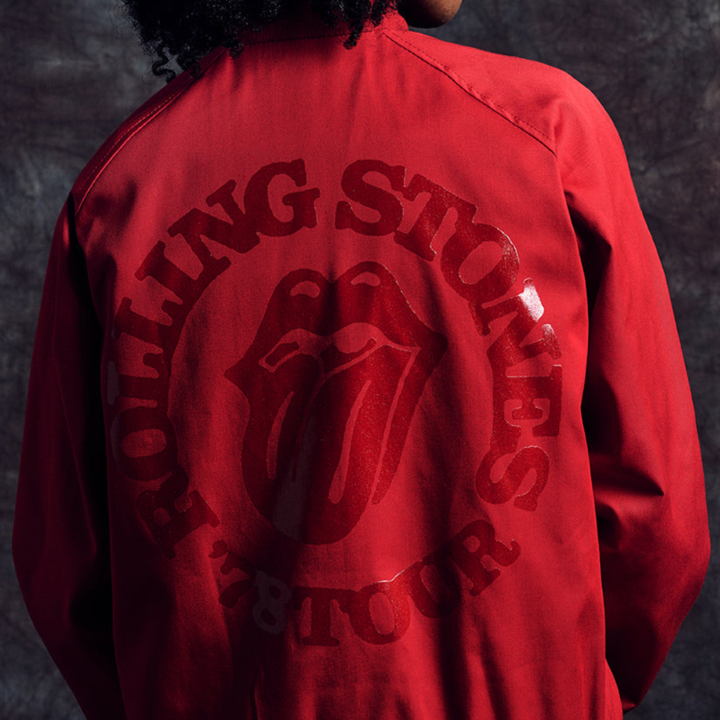 Stones Red 79 Bomber Jacket Back Detail