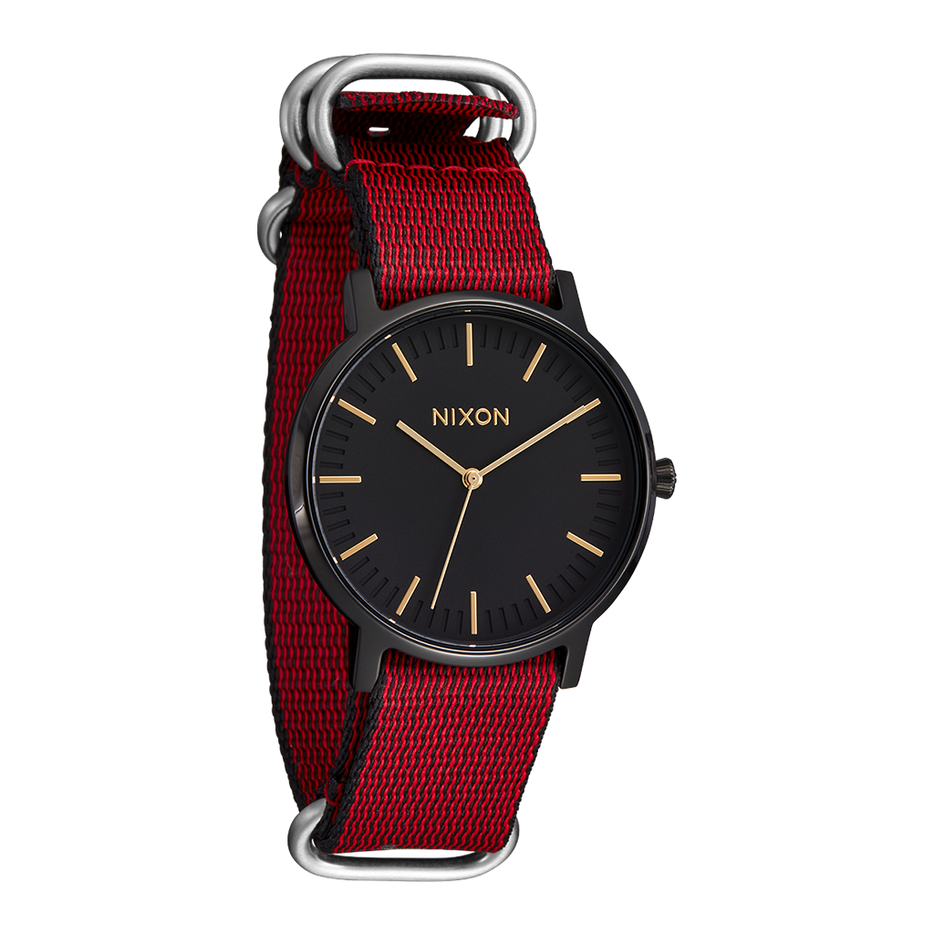 Stones x Nixon 20mm Recycled Nato Band - Red 1