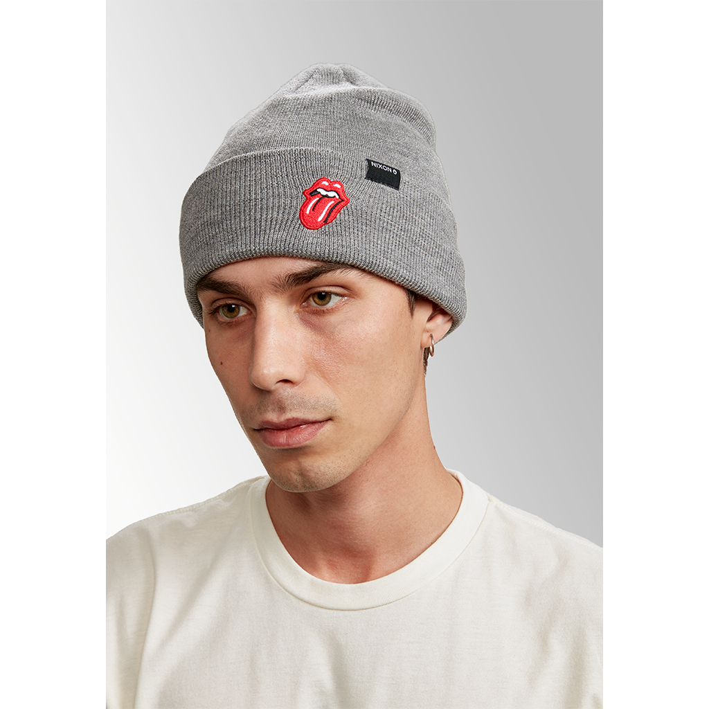 Stones x Nixon Beanie Male Model Front