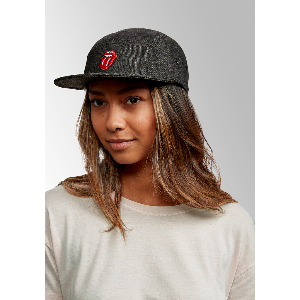 Stones x Nixon Black Snapback Female Model