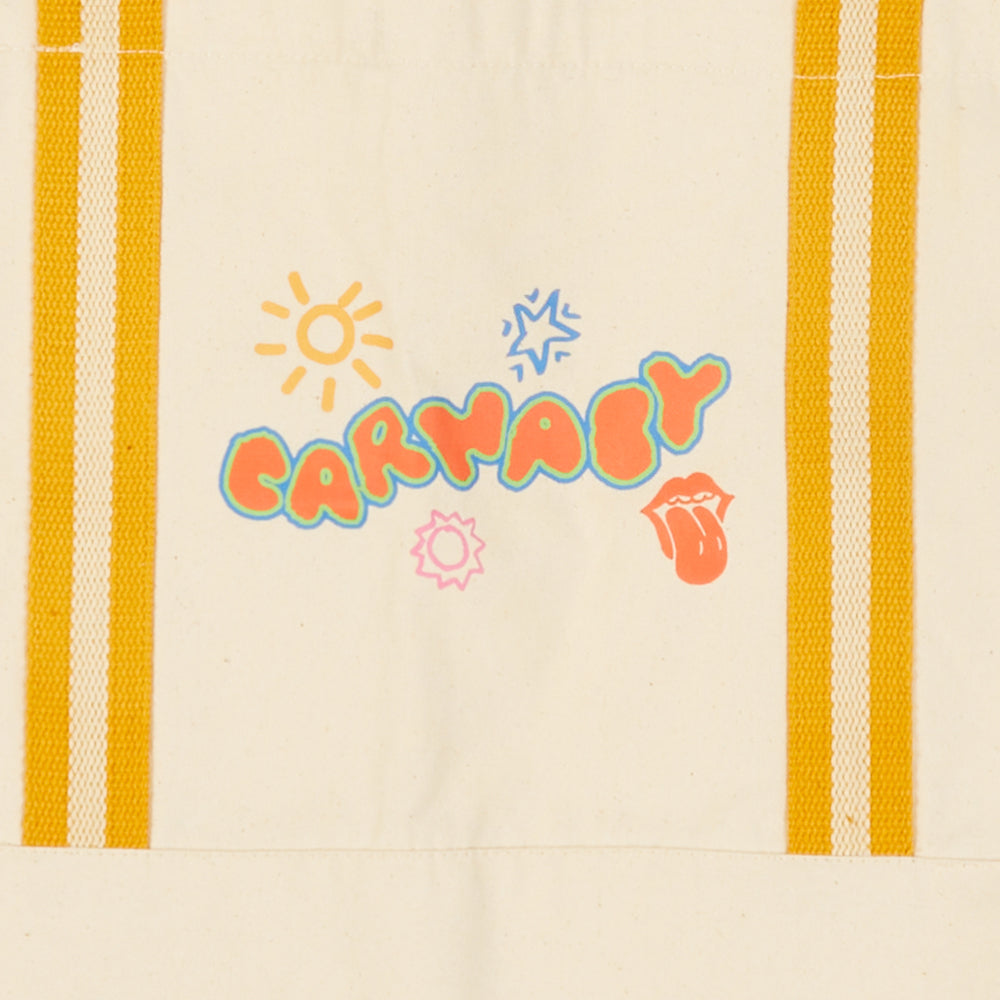 Cream Sunshine Carnaby Tote Detail