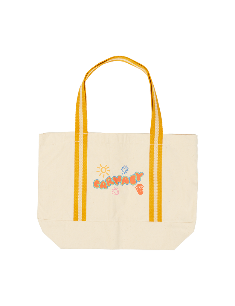 Cream Sunshine Carnaby Tote Front