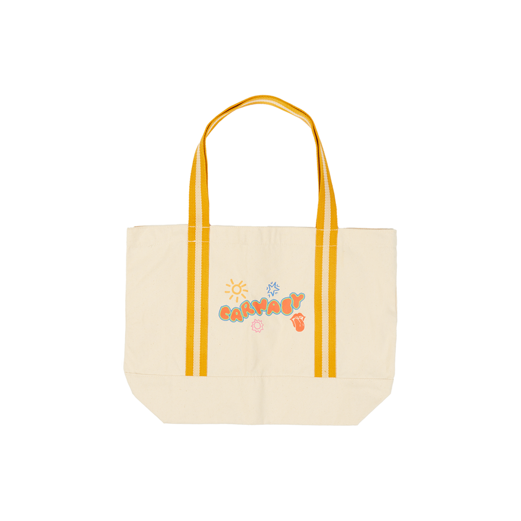 Cream Sunshine Carnaby Tote Front