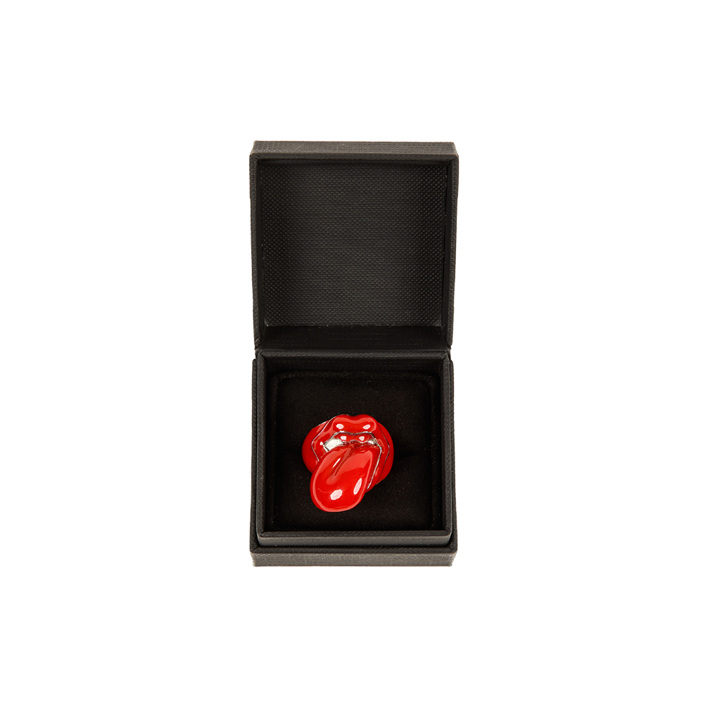 Classic Logo Red Resin Ring 1