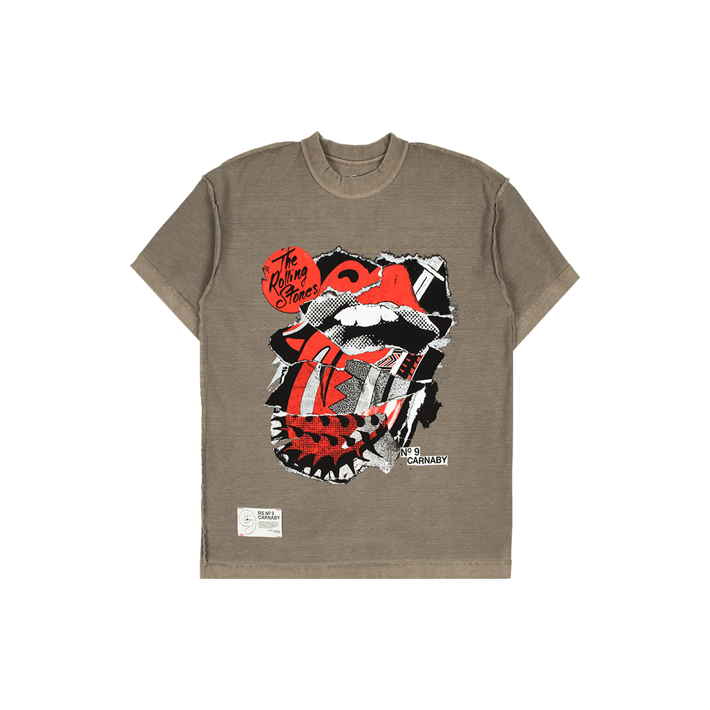 ERAS COLLAGE TONGUE INVERTED T-SHIRT