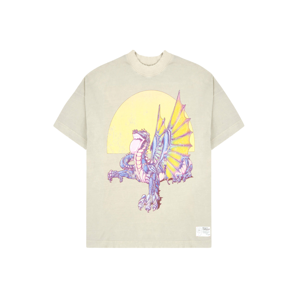 Vintage Wash Dragon T-Shirt Front