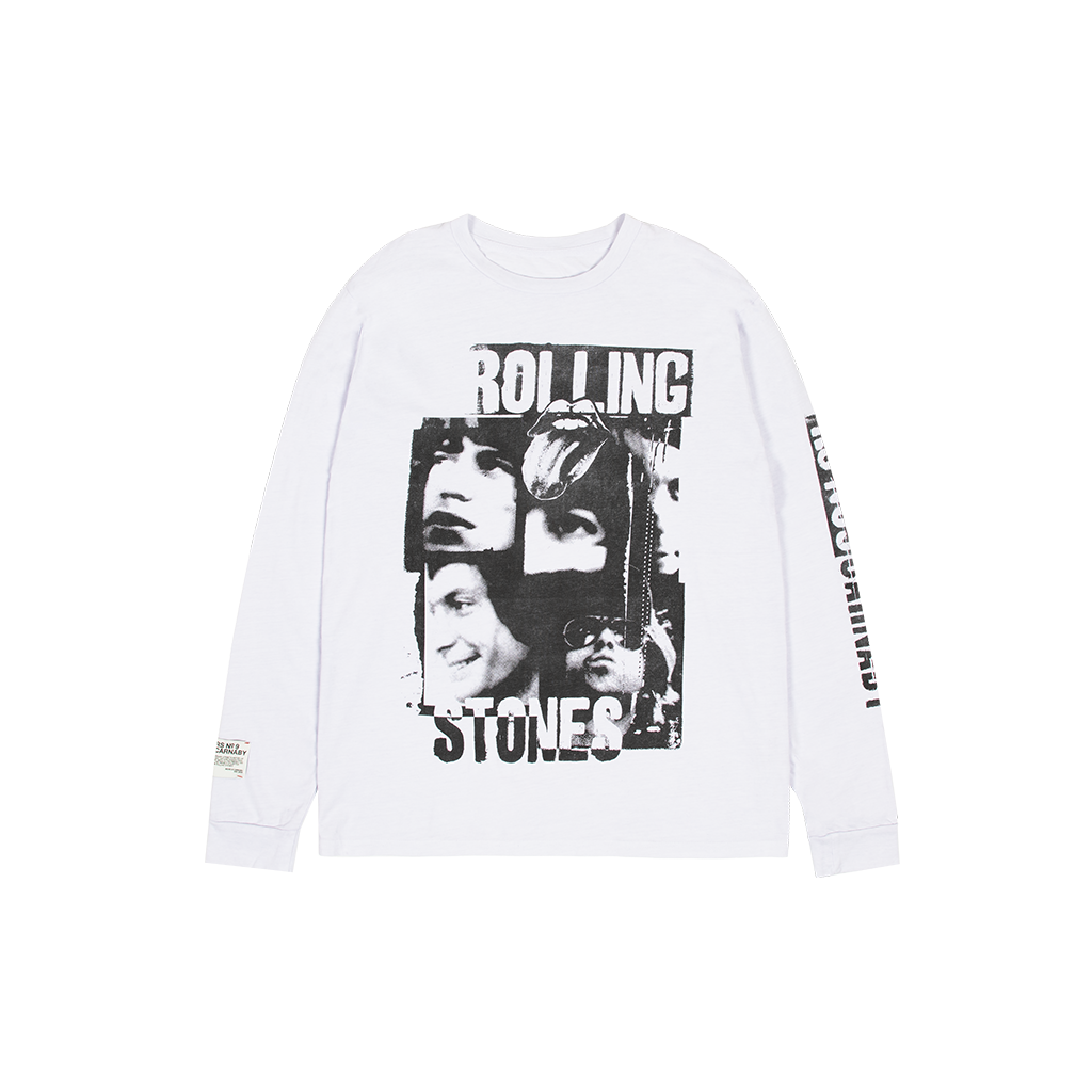 EXILE COLLAGE GRAPHIC LONGSLEEVE T-SHIRT