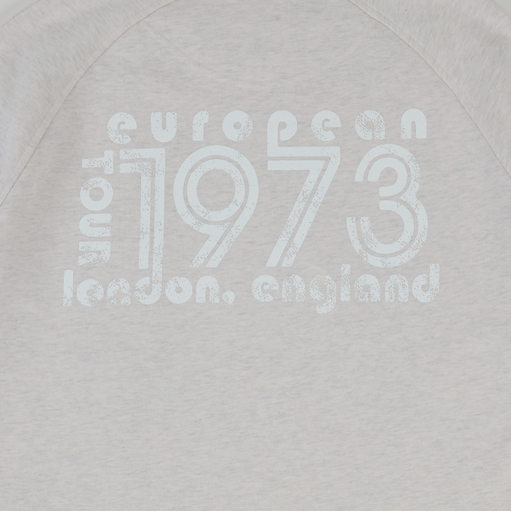 Retro 73 Stones Side Slit Crewneck Back Detail