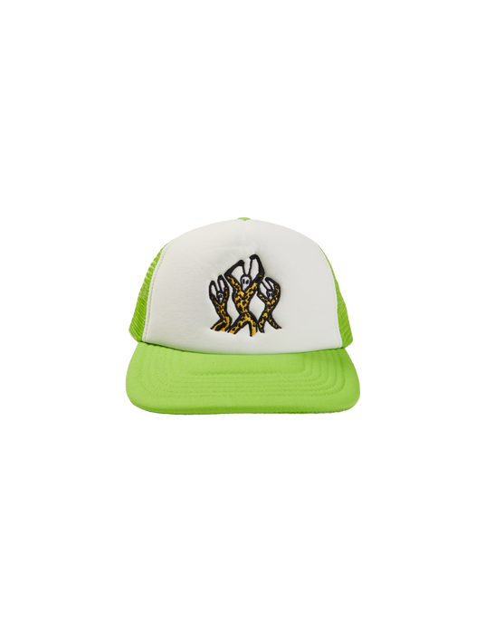 Green Voodoo Lounge Trucker Hat Front
