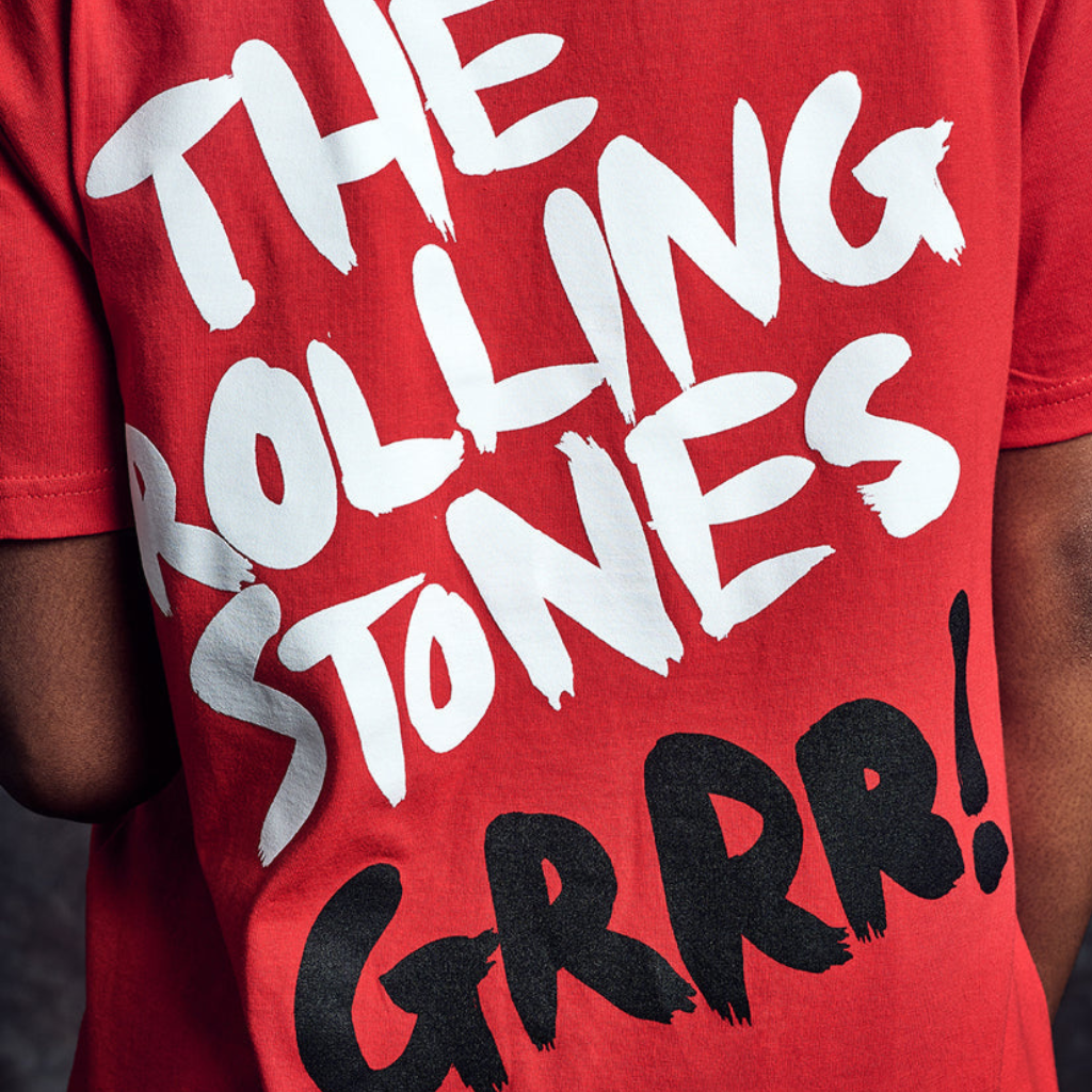 Stones Red Grrr! T-Shirt Back Detail