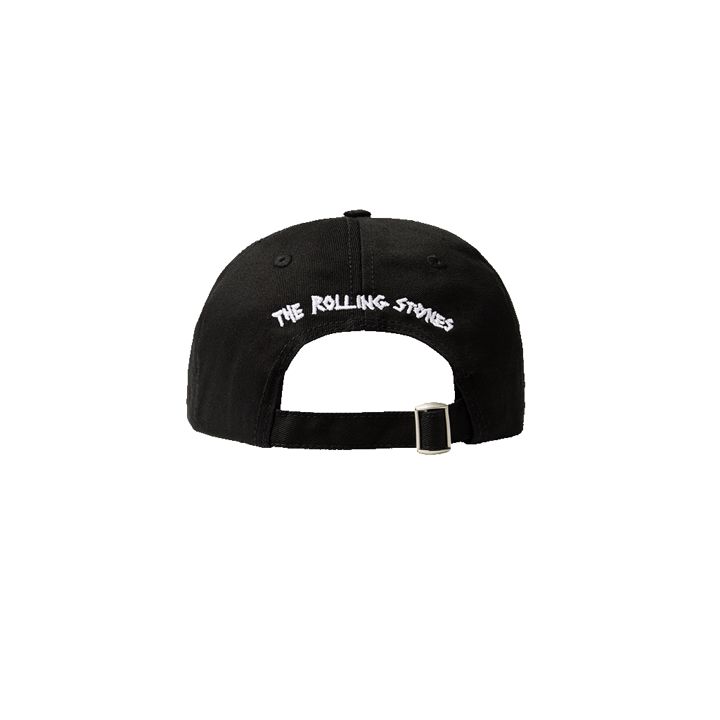 BLACK PATCH DAD HAT Back