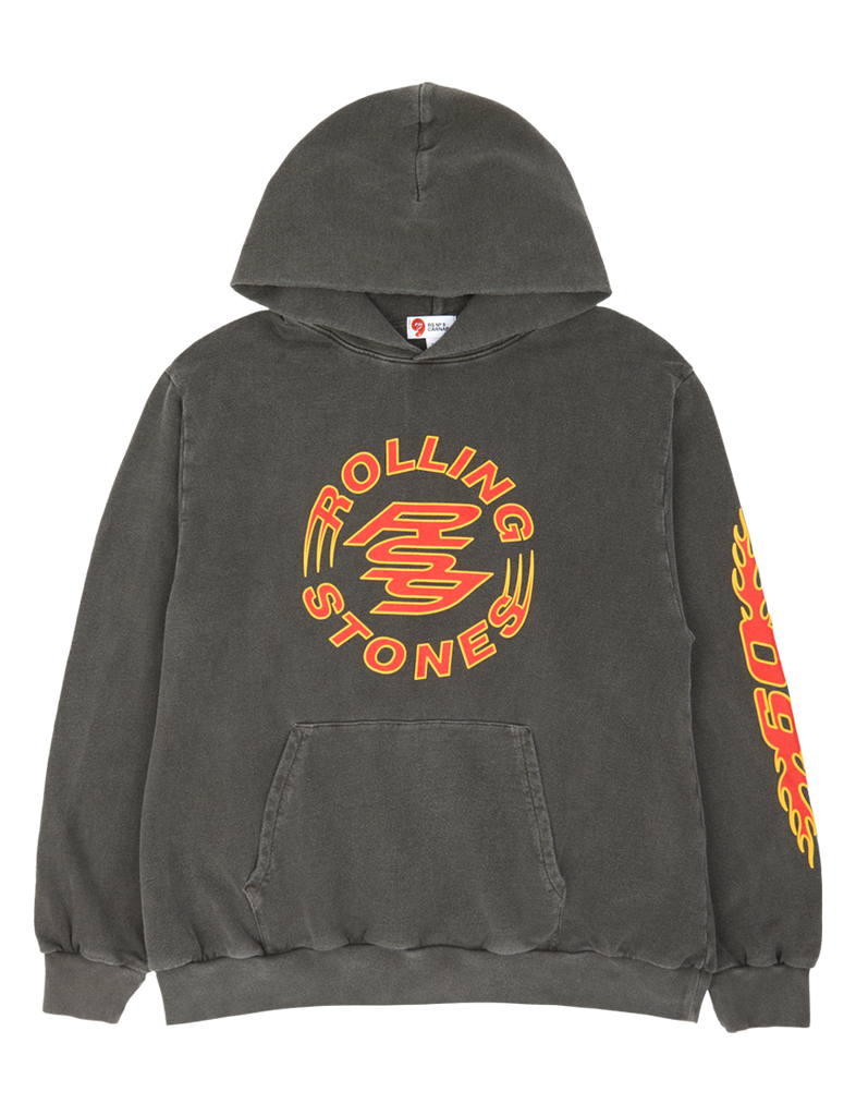 RS No. 9 Flames Logo Hoodie Front
