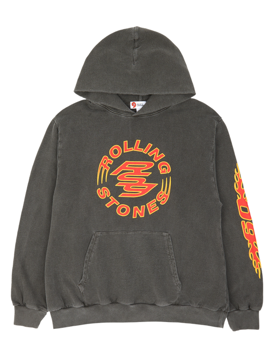 RS No. 9 Flames Logo Hoodie Front