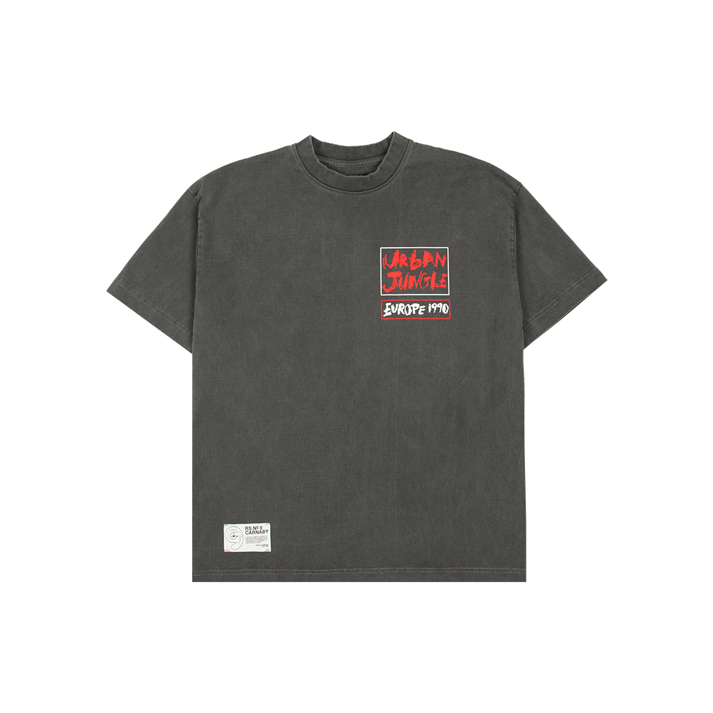 URBAN JUNGLE CHARCOAL '90 TOUR T-SHIRT Front