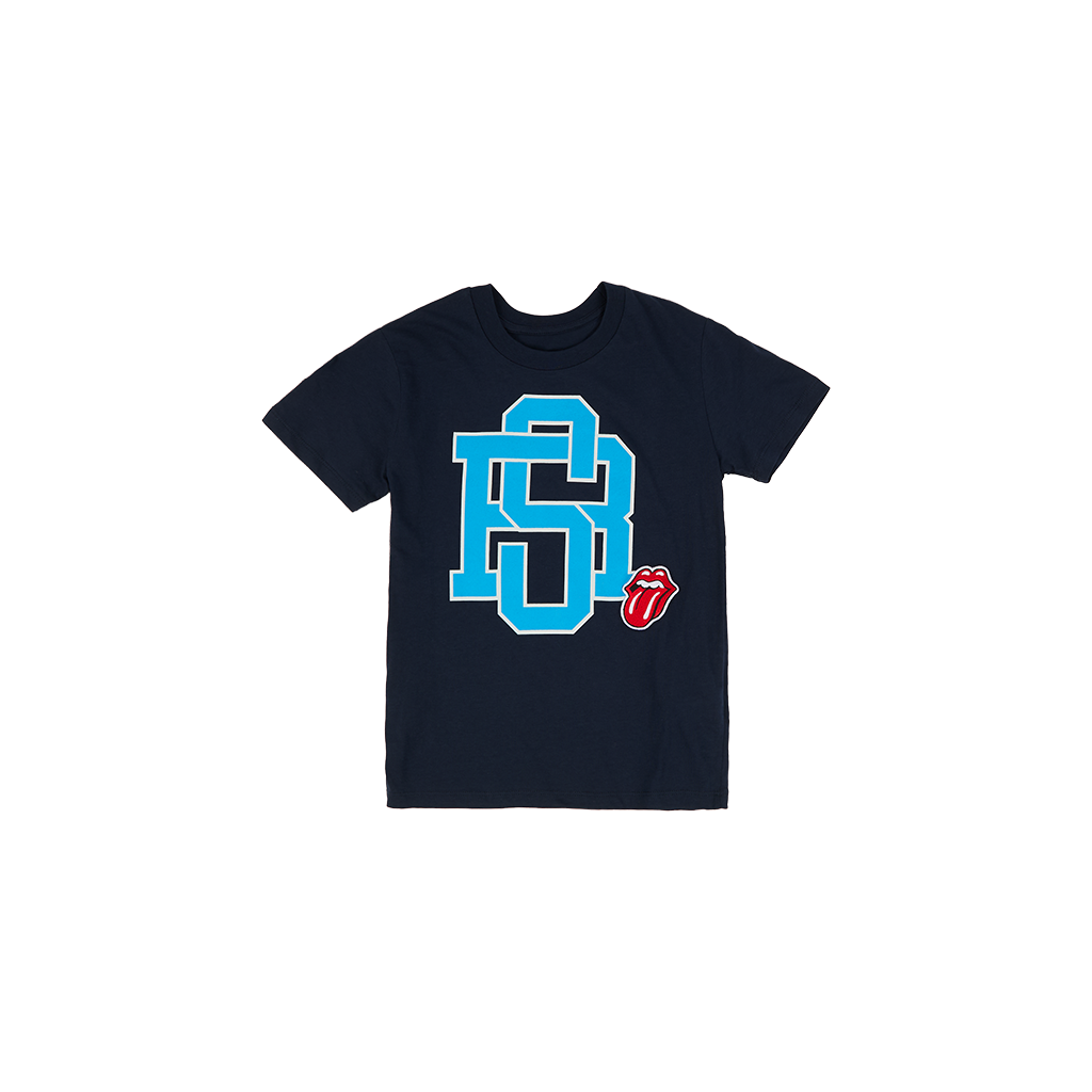 Kids RS No. 9 Navy T-Shirt Front