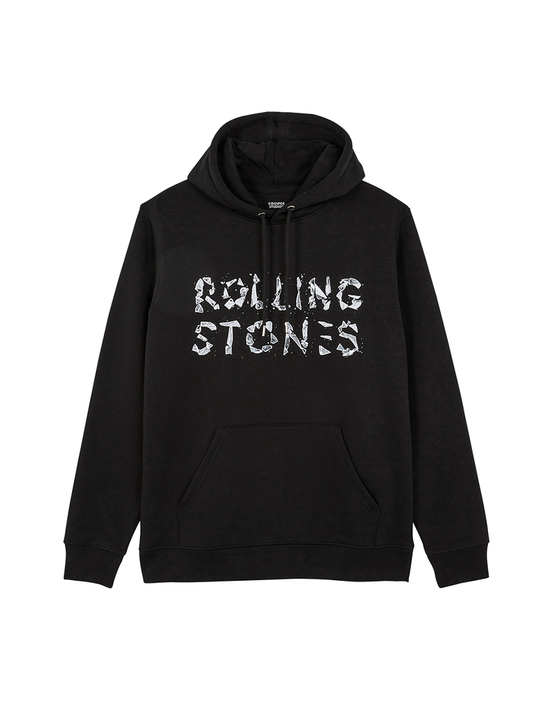 RS No. 9 x KidSuper Real Shattered Glass Photo Hoodie RS No. 9