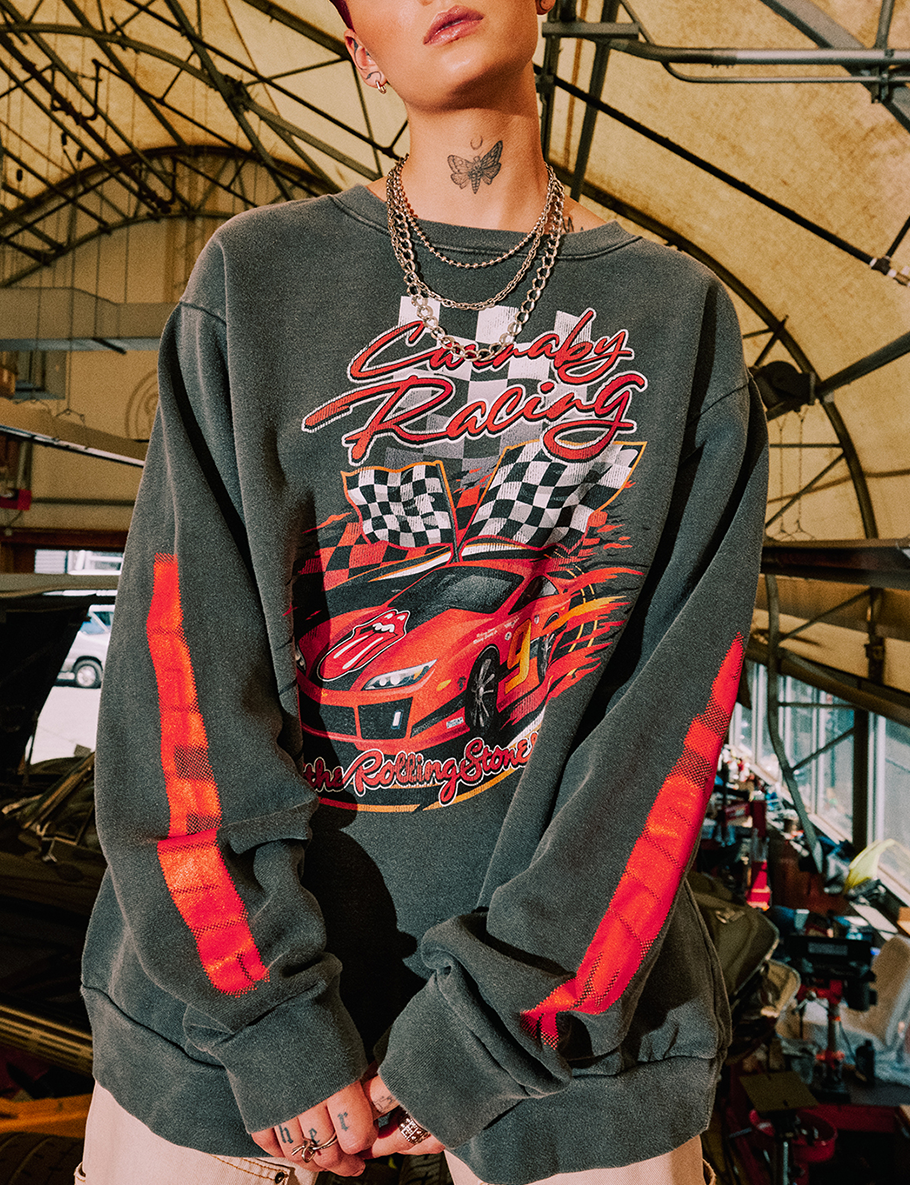 Carnaby Racing Crewneck Model