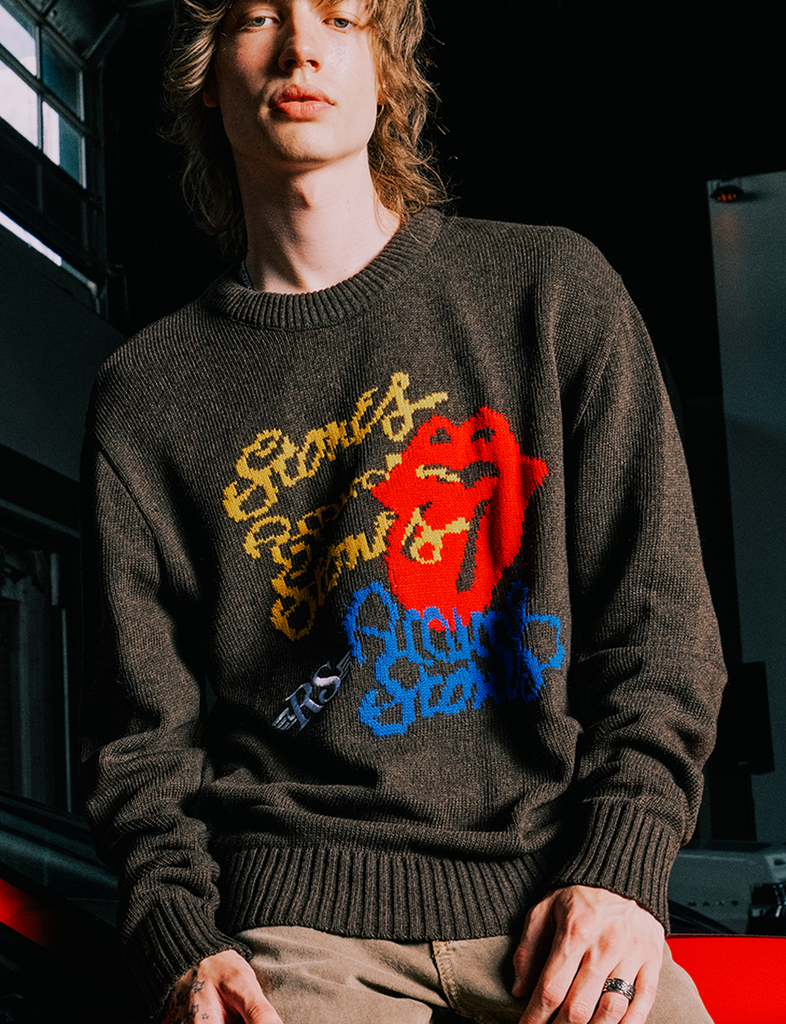 Brushstroke Knit Vintage Sweater – RS No. 9 Carnaby St.