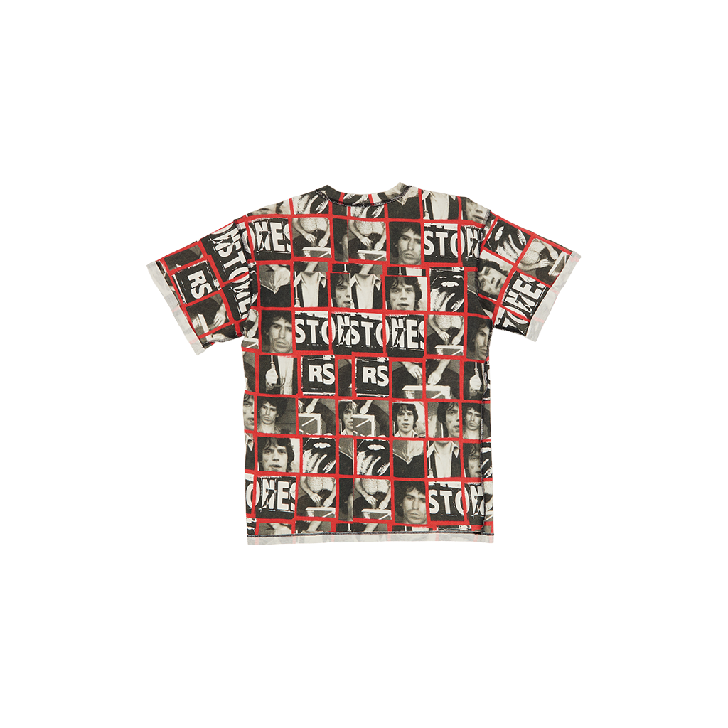 Oversized Vintage Print T-Shirt Back