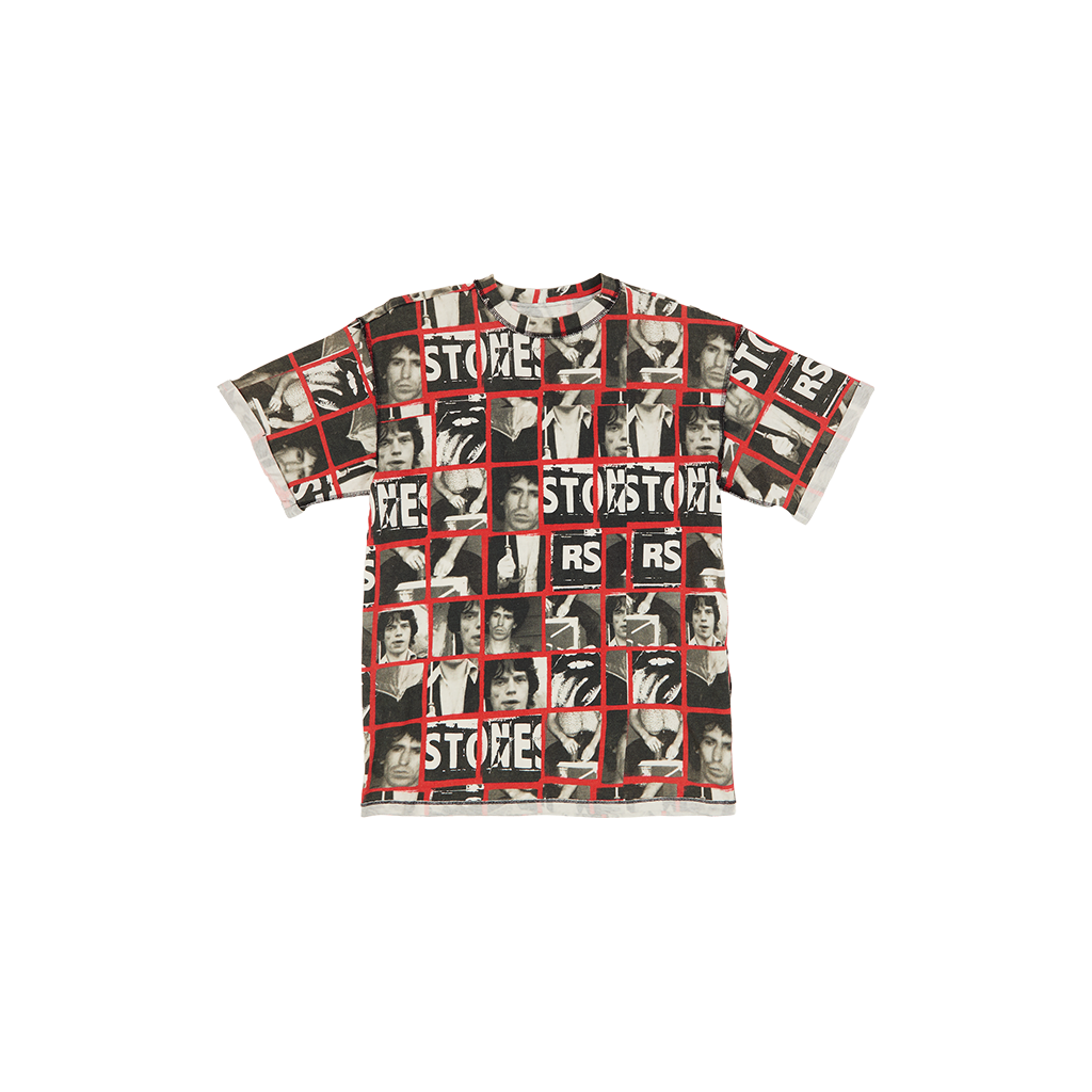 Oversized Vintage Print T-Shirt Front