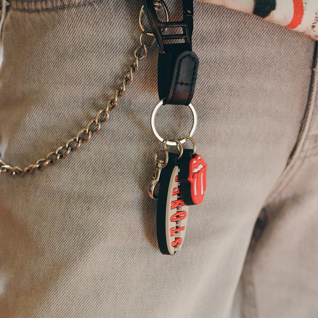 Rolling Stones Carabiner Keyring Model
