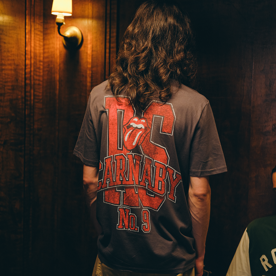 Rolling Stones Scattered Licks Printed T-Shirt Back