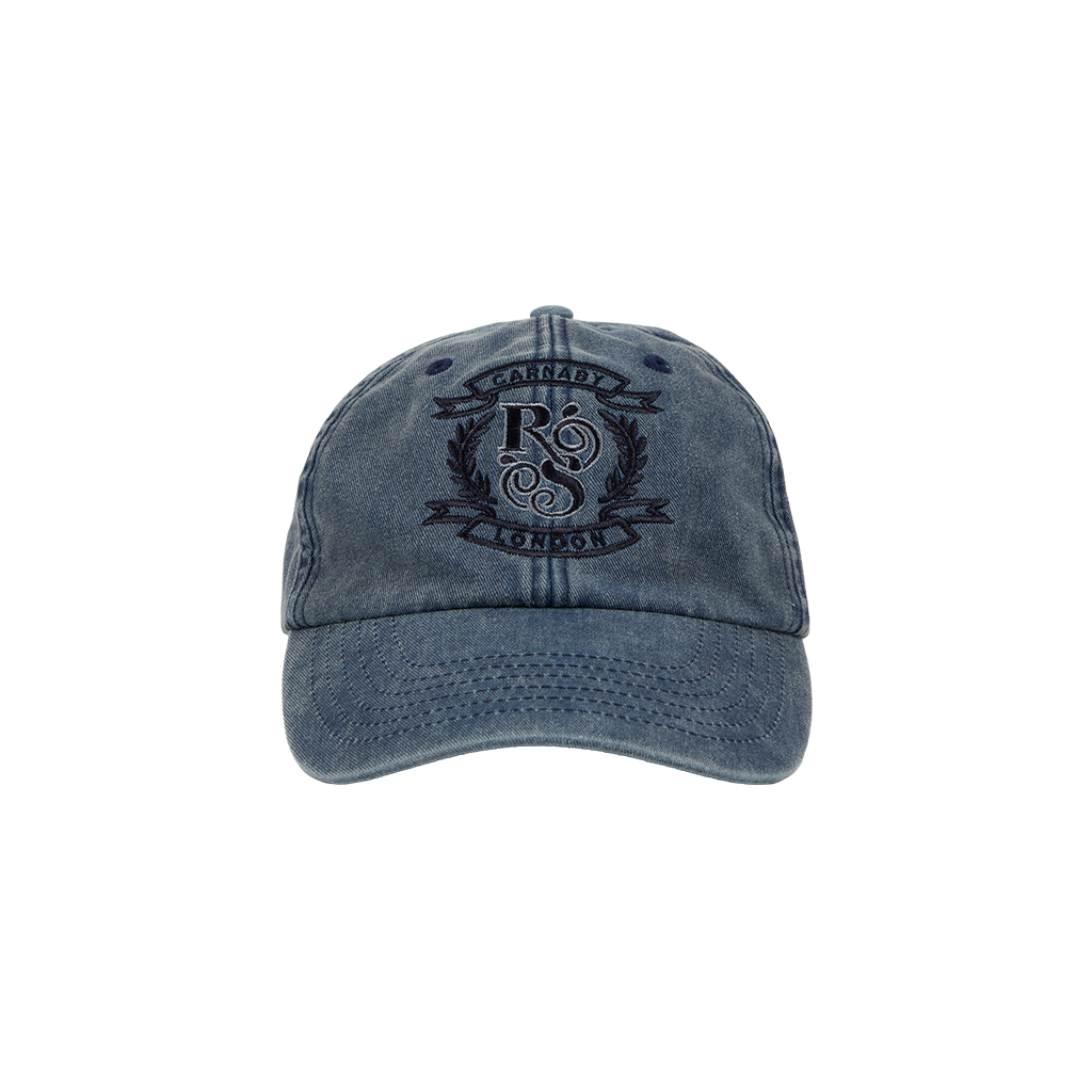 RS No. 9 Faded Blue Crest Hat Front