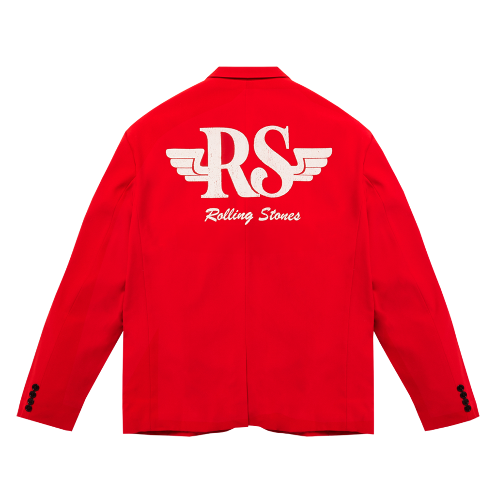 Rolling Stones Racing Logo Blazer Back