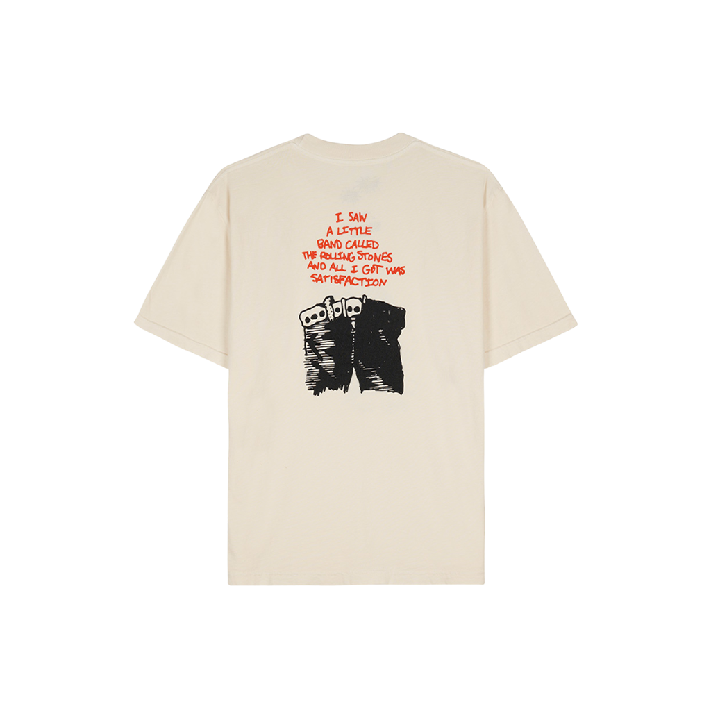 The Rolling Stones x Brain Dead Studios Satisfaction T-Shirt - RS No. 9 Carnaby St. The Rolling Stones x Brain Dead Studios Satisfaction T-Shirt - RS No. 9 Carnaby St.