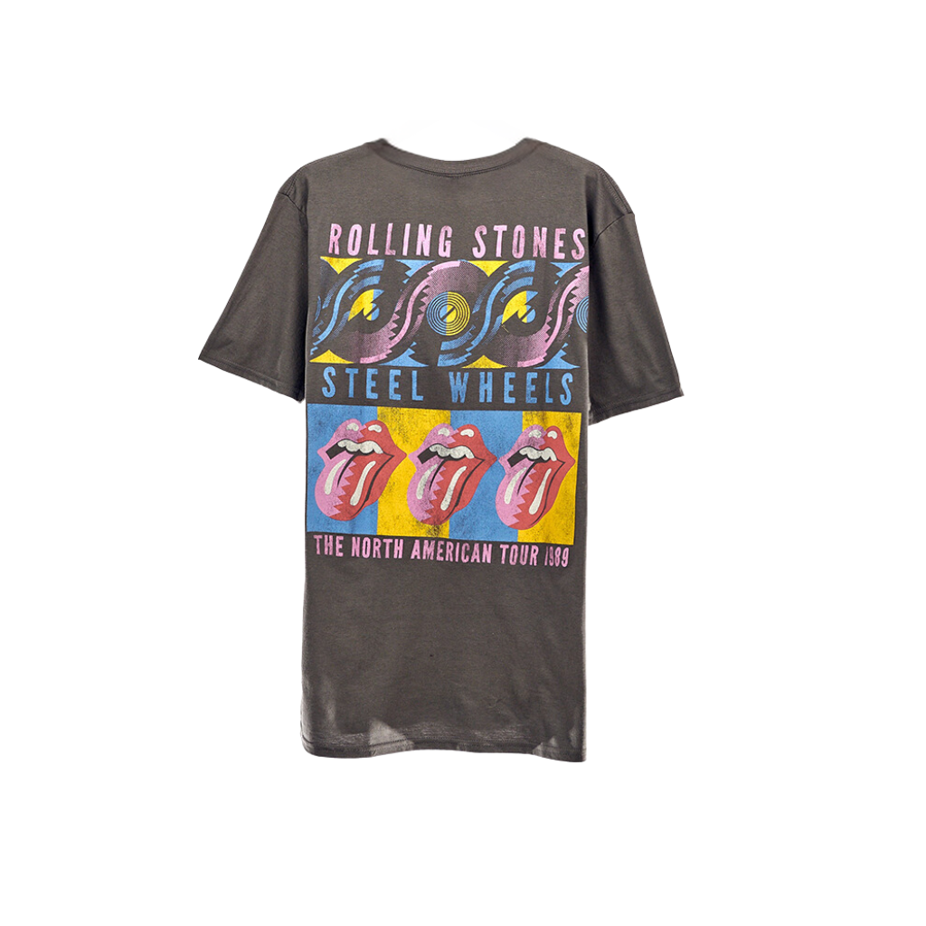 Rolling Stones Steel Wheels ツアーTシャツ Steel Wheels North American Tour 1989 T-Shirt - RS No. 9