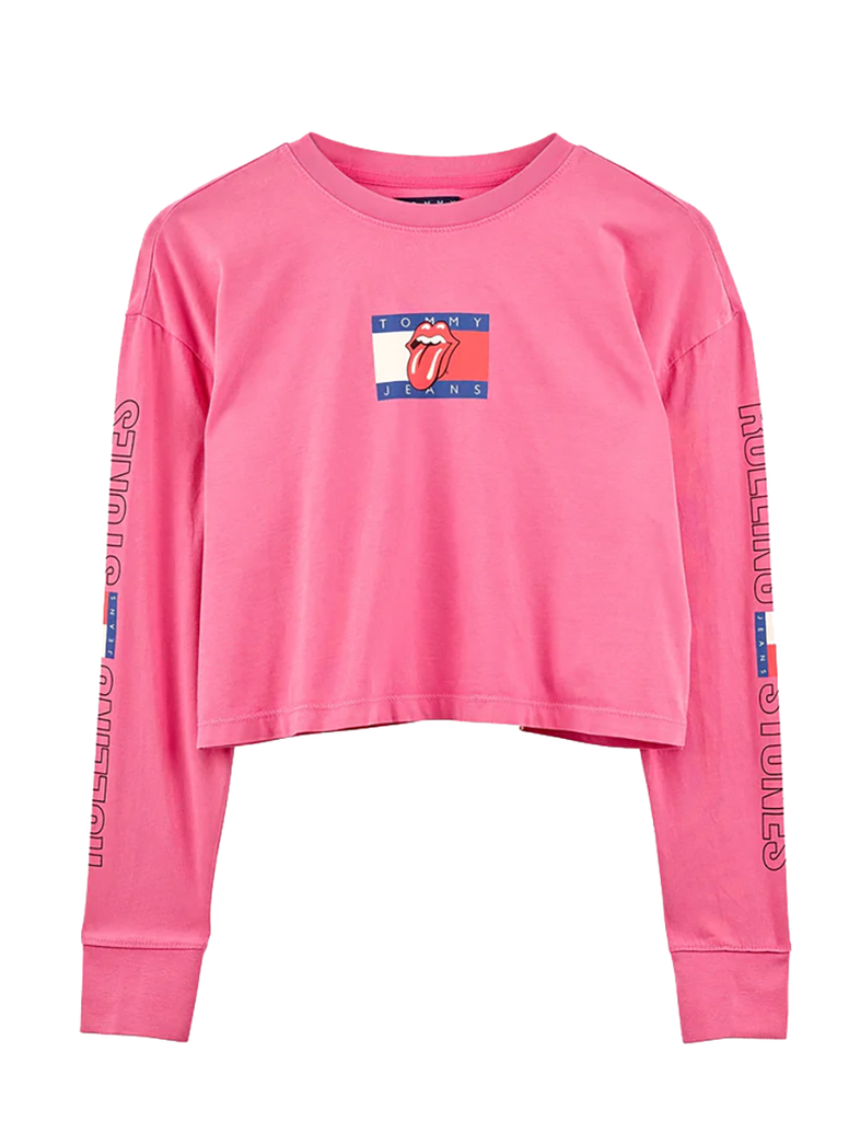  Tommy Hilfiger Girls' Long Sleeve Boxy Fit Button Down, Cropped  Shirt With Chest Pocket, Rose Embroidery, 7: Clothing, Shoes & Jewelry